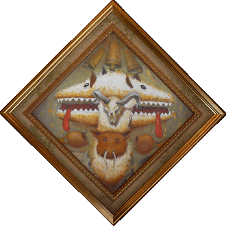 Mummer's mask
