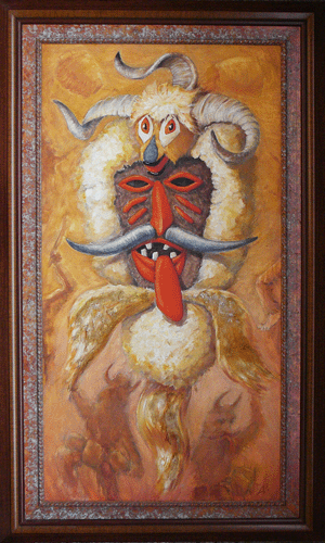 Mummer's mask